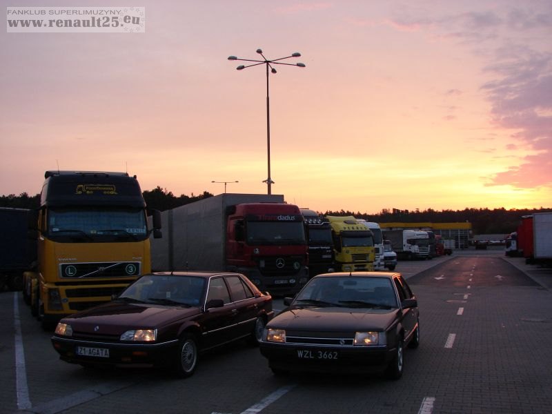 tankowanie reni i przekroczenie granicy w Zgorzelcu o godzinie 5:2o