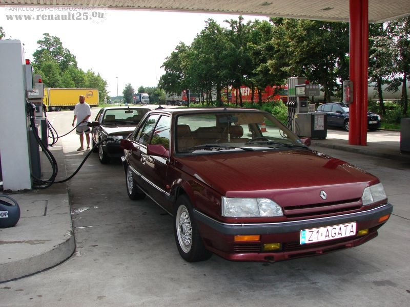 po okolo 500 km pierwsze tankowanie w niemczech