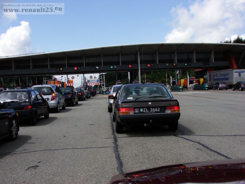 "peage" za autostarade w drodze na zlot w piatek