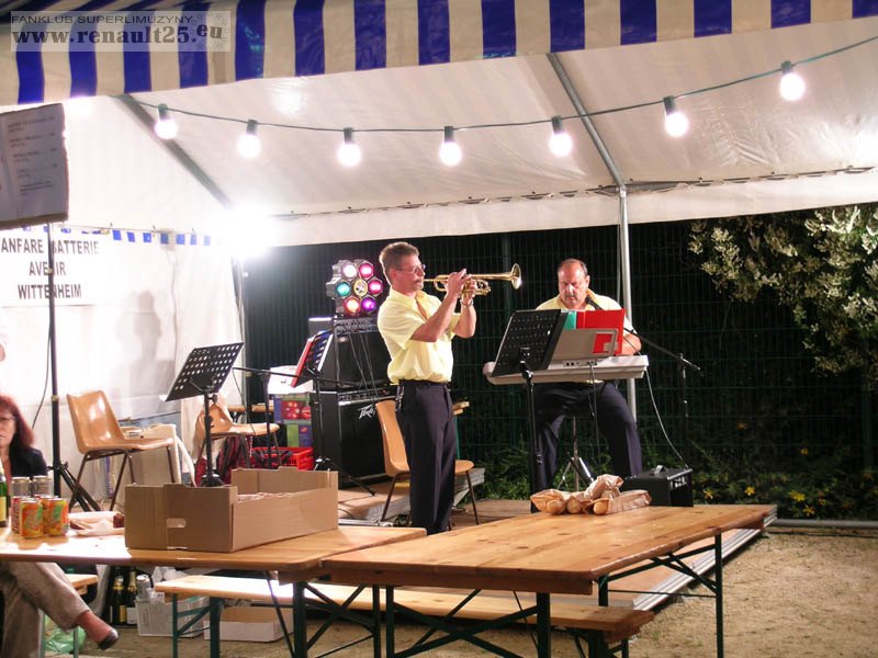 Zespół muzyki "folkloru miejskiego" w Miluzie