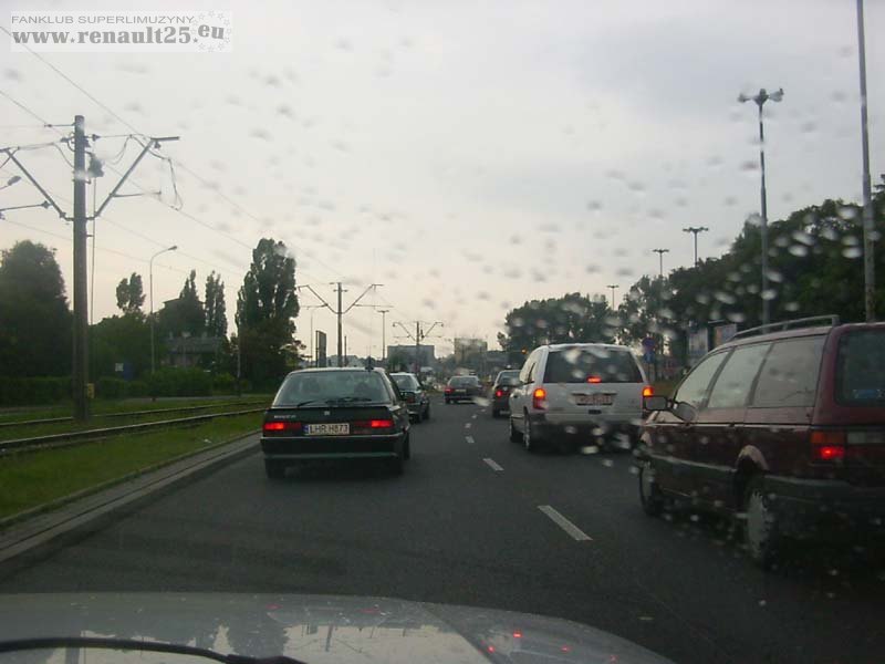 W drodze przez zatłoczoną Łódź