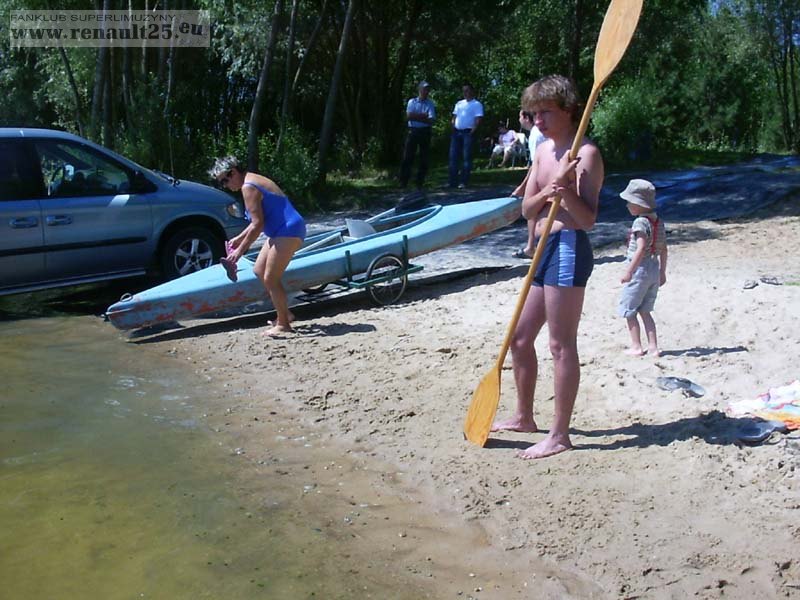 Jedni maja wypas sprzęt a ja tylko wiosło