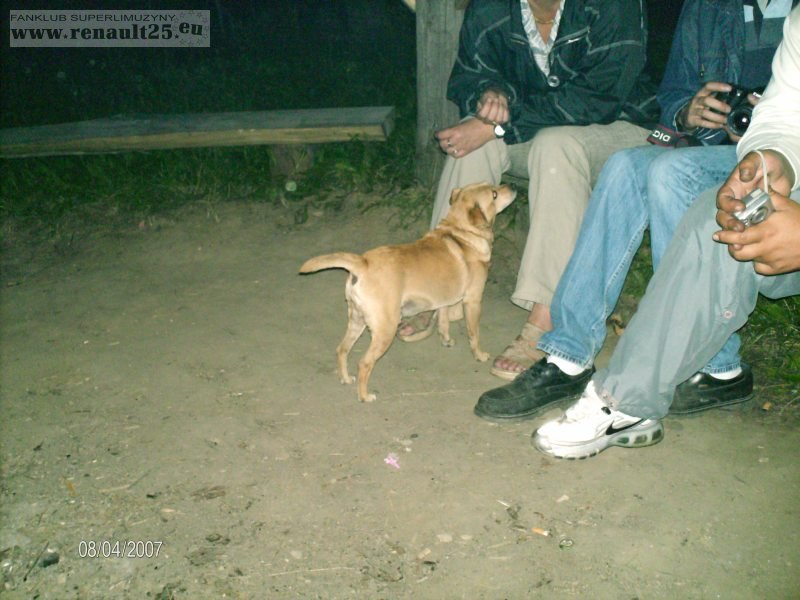 Nynek Też Balował Na Ognisku :D