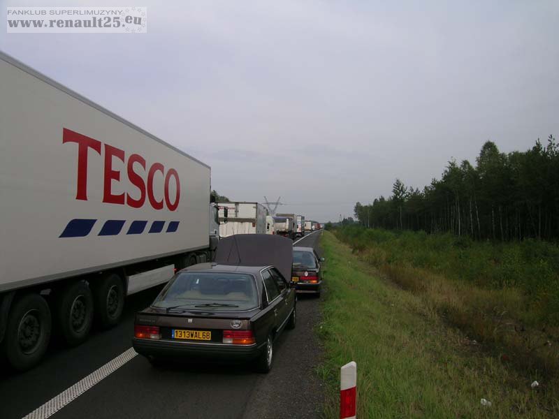 Korek w okolicy Warszawy