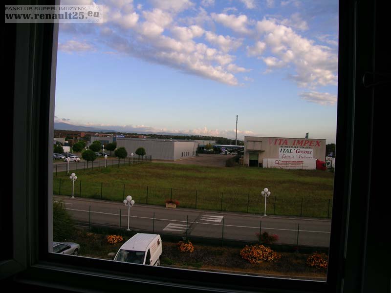 Widok z okna hotelowego