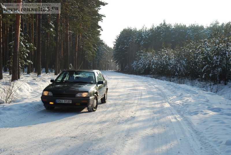 piękna zima na podkarpaciu