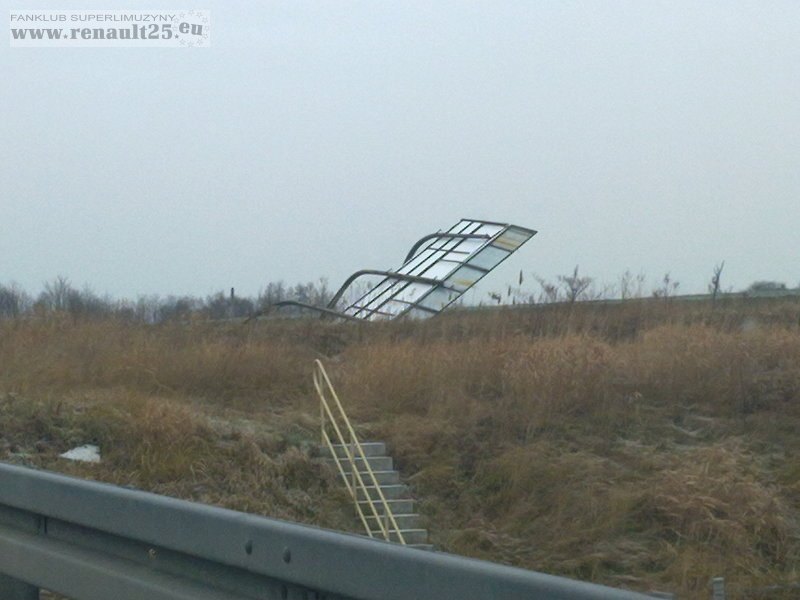 Trochę wiało..