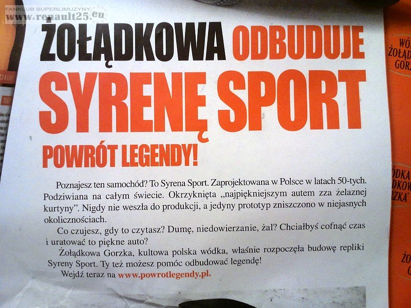 Gorzka Syrenka
